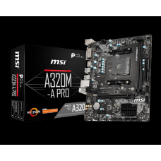 Placa de baza MSI A320M-A PRO AM4 DDR4 Placa de baza MSI A320M-A PRO AM4 DDR4